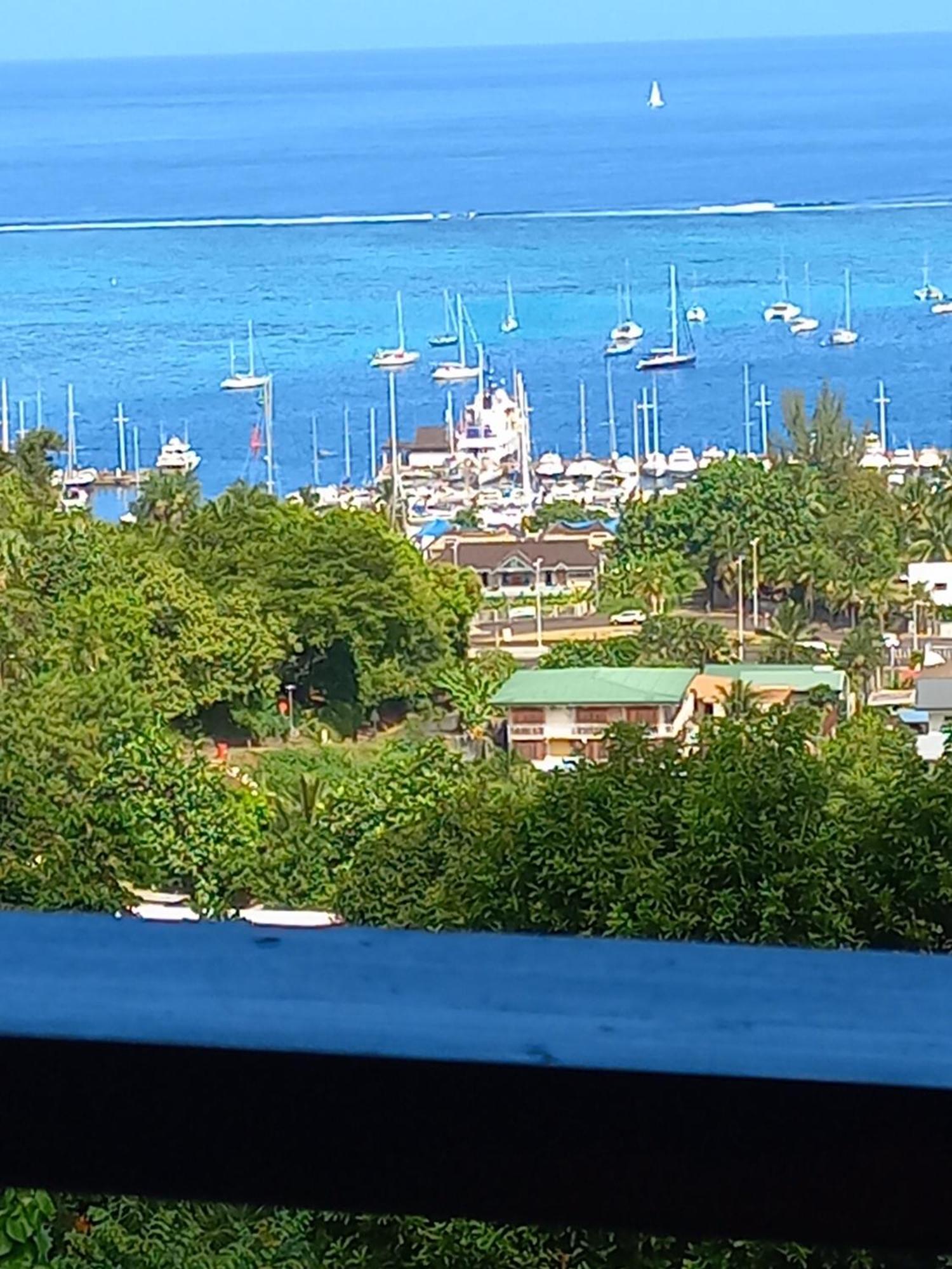 Marina Blue Fabuleux Appartement Vue Lagon Punaauia  Buitenkant foto