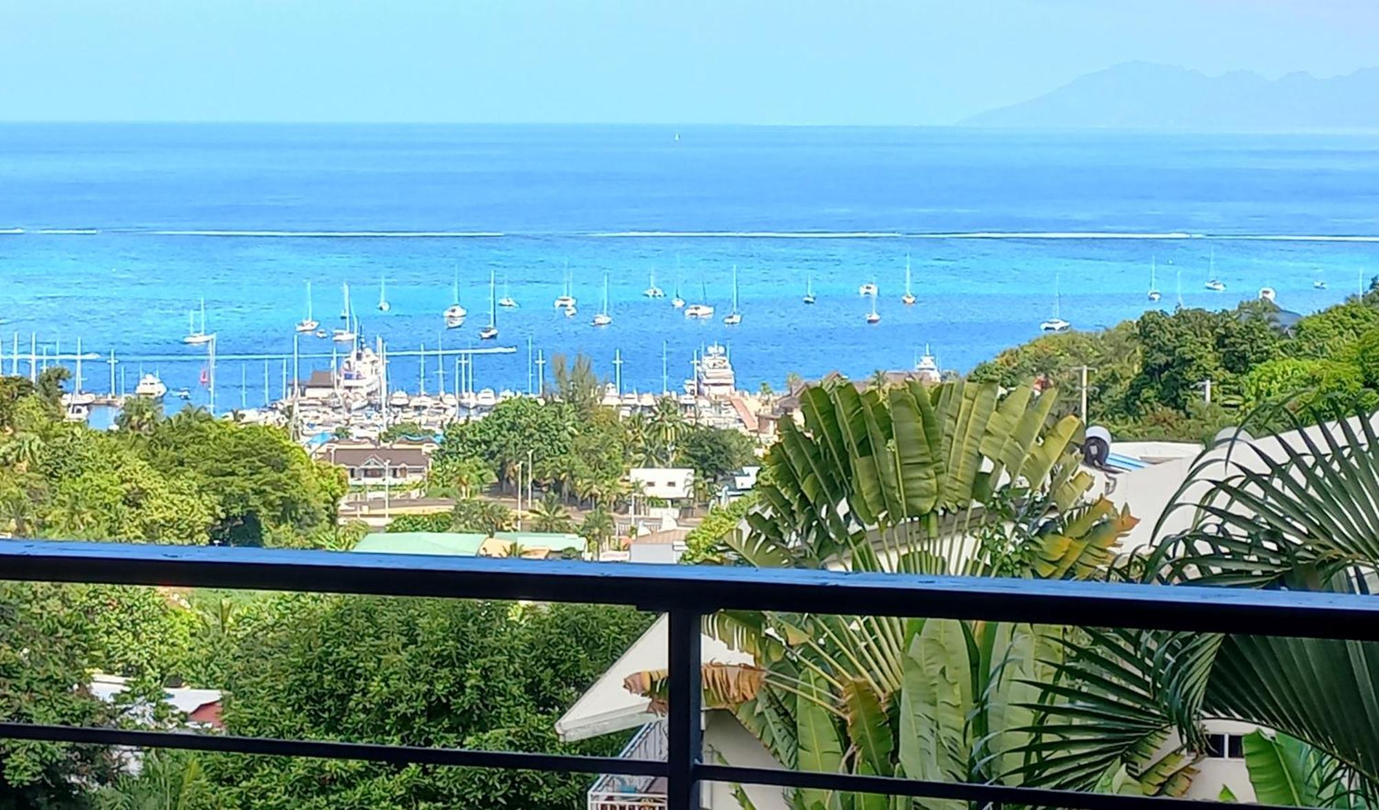 Marina Blue Fabuleux Appartement Vue Lagon Punaauia  Buitenkant foto