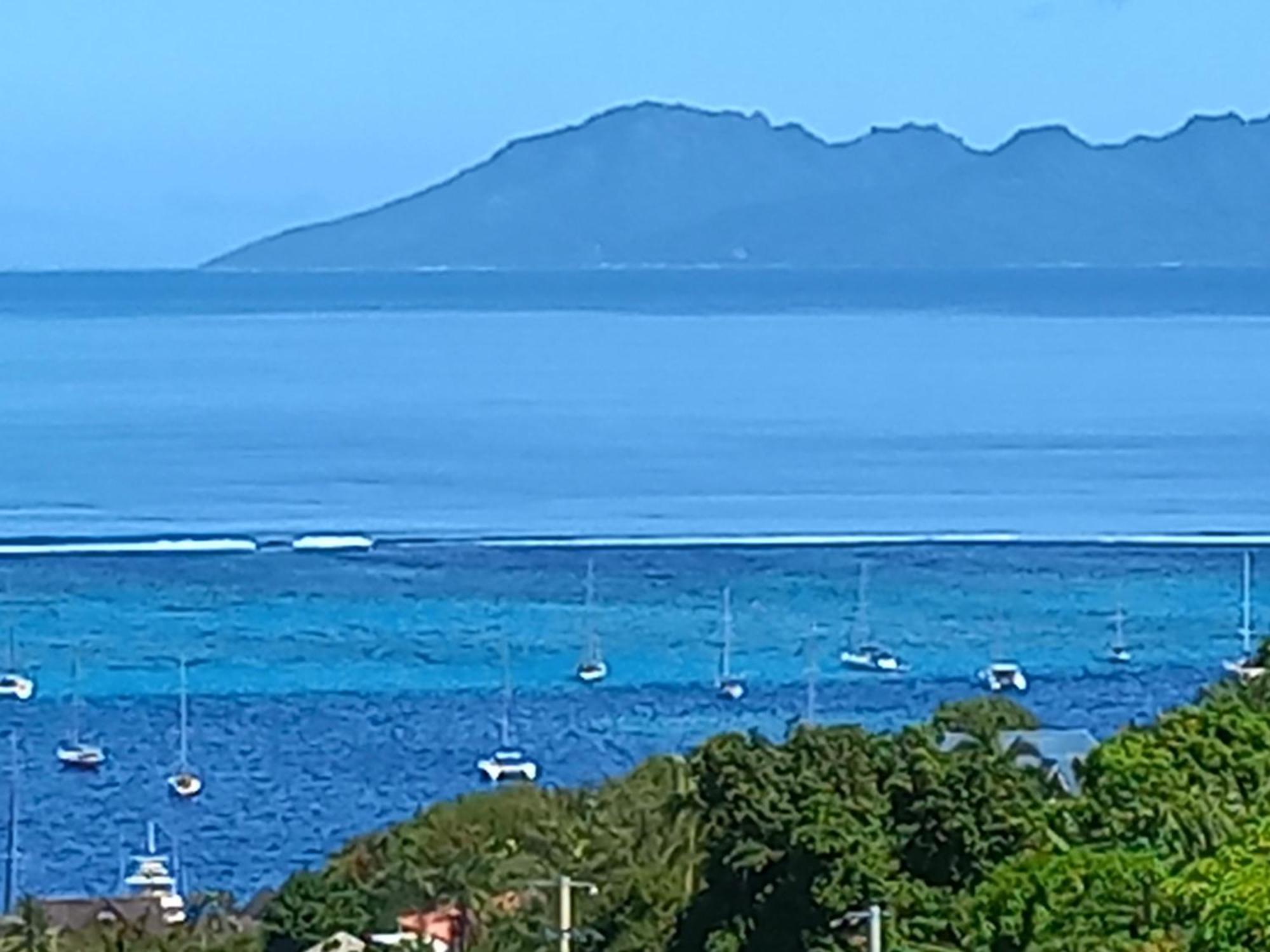 Marina Blue Fabuleux Appartement Vue Lagon Punaauia  Buitenkant foto