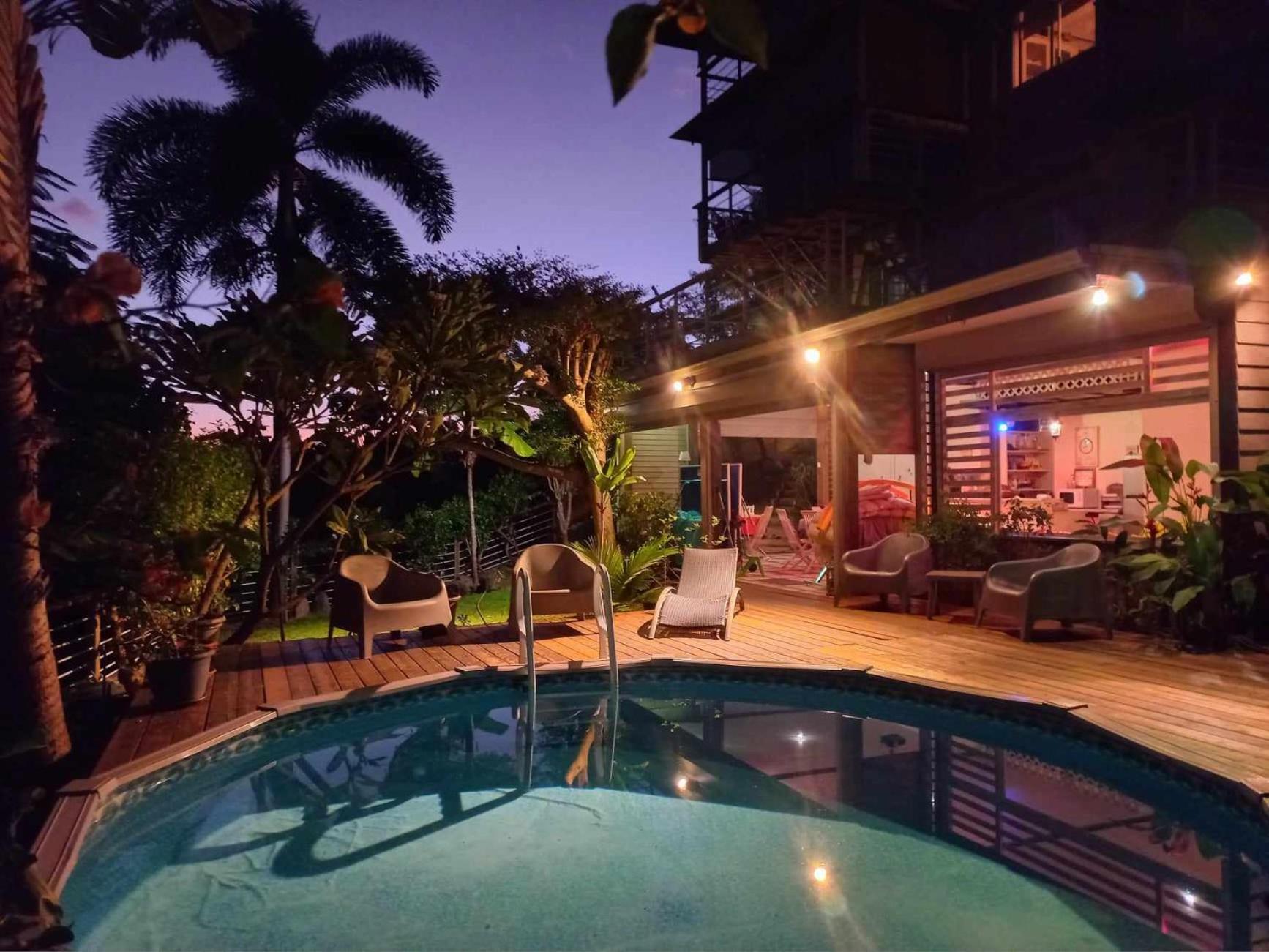 Marina Blue Fabuleux Appartement Vue Lagon Punaauia  Buitenkant foto