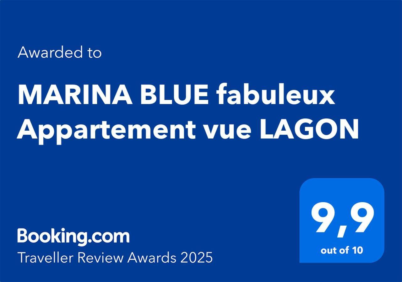 Marina Blue Fabuleux Appartement Vue Lagon Punaauia  Buitenkant foto